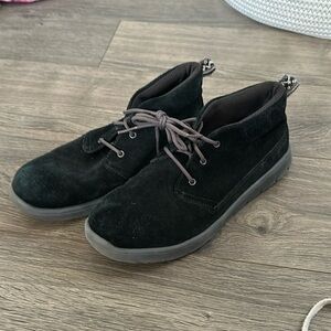 Ugg Black Tie up ankle boot size 5 women’s